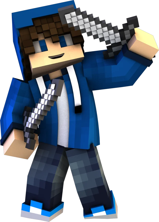 Minecraft Blue Skin